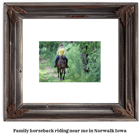 family horseback riding near me in Norwalk, Iowa